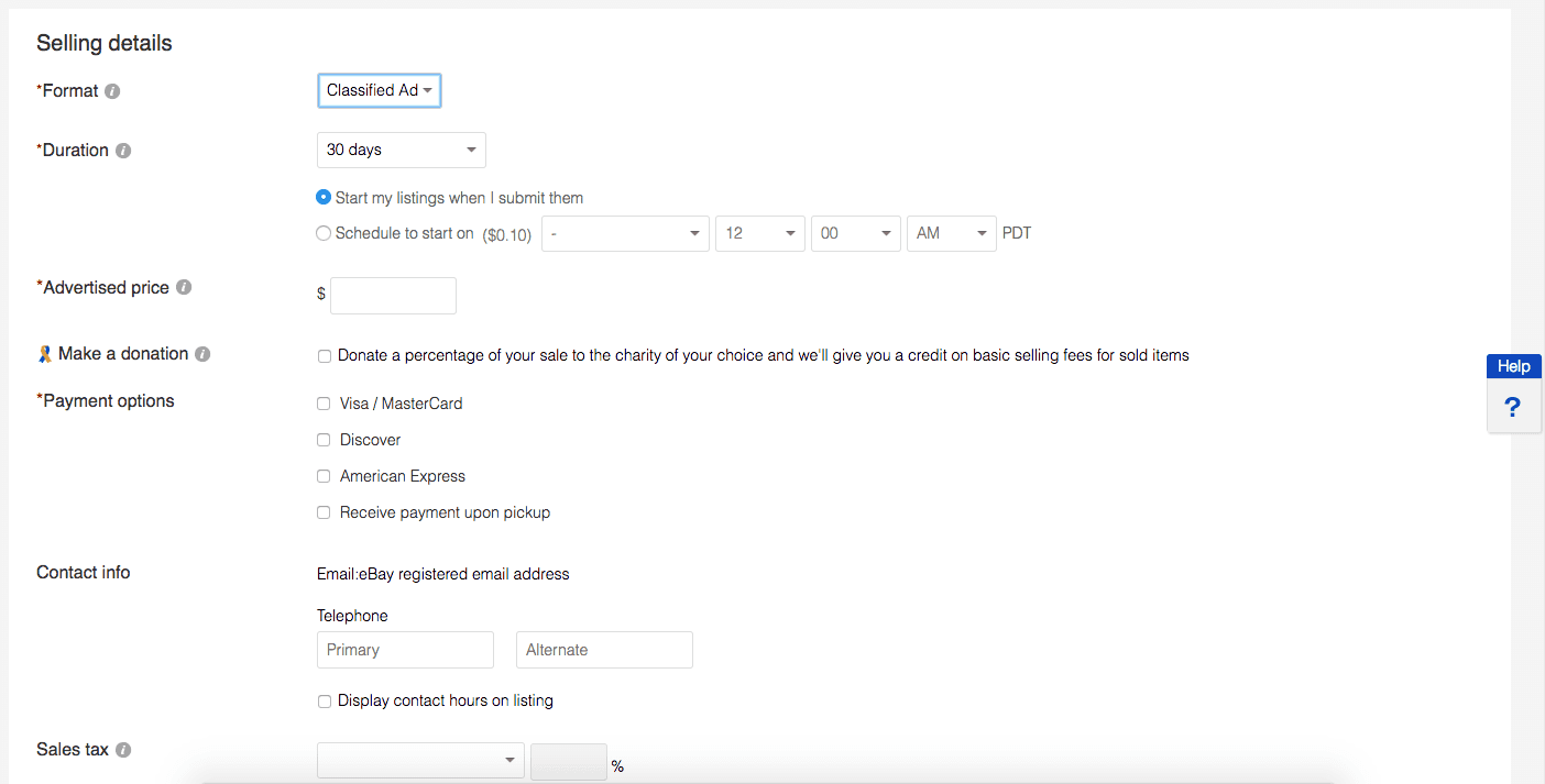 The Beginner's Guide to eBay Classifieds